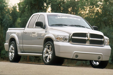 Xenon Ram Rod Complete Body Kit 02-05 Dodge Ram 4 Door Gas - Click Image to Close